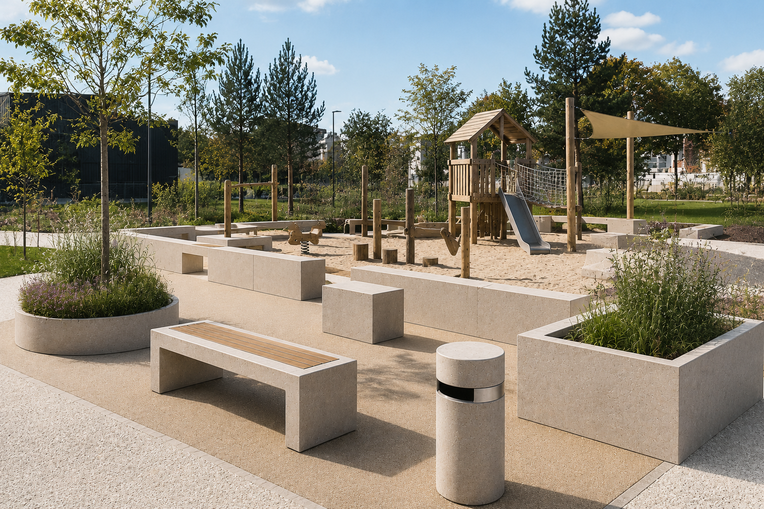Mobilier urbain professionnel